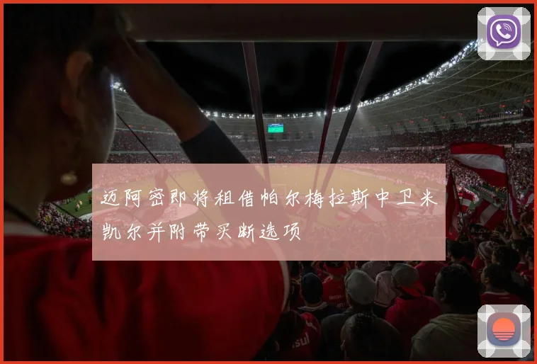 迈阿密即将租借帕尔梅拉斯中卫米凯尔并附带买断选项